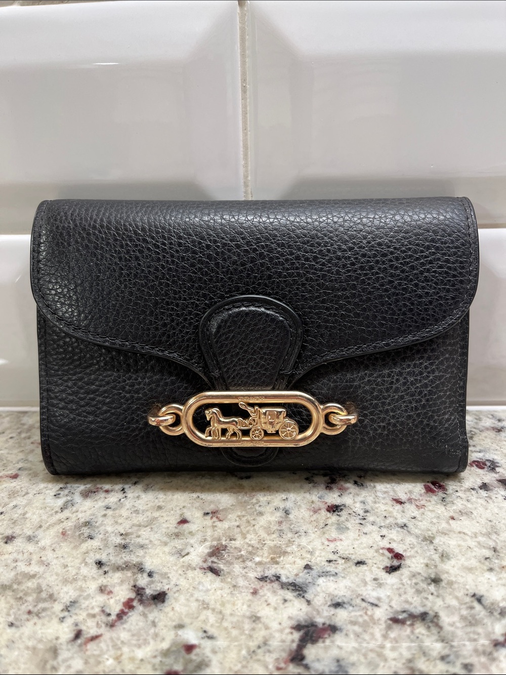 Coach Jade Medium Envelope Wallet EUC